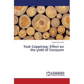 Teak Coppicing: Effect on the yield of Cocoyam