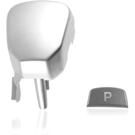 EVRBUL Gear Shift Lever Button Trim Cover，Gear Change Lid Release P Button Compatible with Land Rover Range Rover Sport 2014-2019 Replace# LR117072, LR086213, LR108936, LR099206