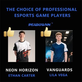 Peabownn Gaming Sleeve Arm Pc Reduces Friction & Fatigue Arm Sleeves for Gamers cooling Arm Sleeve Gaming and Athletes, Compression Arm Sleeves for men women Gaming Set up Accessories S/M 1Pcs