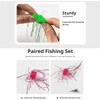 Crovakeu 10PCS Dice Shaped Soft Fishing Bait - PVC Slow
