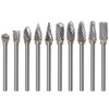 Bestgle 10 Piece Carbide Bar, Tungsten Bar, Rutor, Bit, Tungsten
