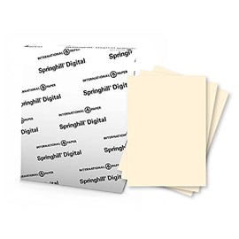 Springhill 8.5â x 14â Ivory Copy Paper, 28lb Bond/70lb Text, 104gsm, 500 Sheets (1 Ream) â Colored Printer Paper with Smooth Finish â Versatile and Flexible Computer Paper â 024160R
