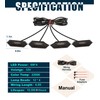 Upgraded Grill Lights for 2024 2025 Toyota Tacoma Raptor Lights