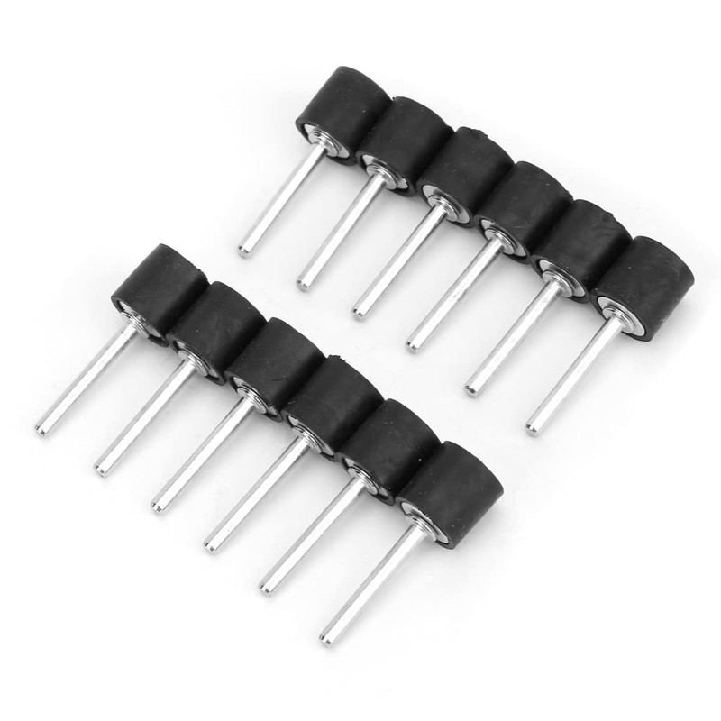 Dremel Sanding Drum Mandrels 12Pcs Drum Rubber Mandrels 1/8 inch