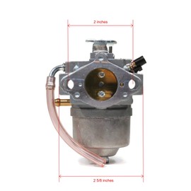 The ROP Shop Carburetor Assembly with Gaskets for Kawasaki FC420V-GS06, FC420V-GS07 Engine