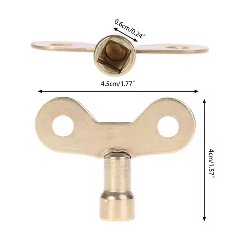 Aurum And Adorn Radiator Key for Bleeding UK Radiators,Valve Heater