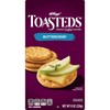 Toasteds Crackers, Party Snacks, Lunch Snacks, Classic Buttercrisp, 8oz Box