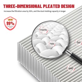 YXPCARS Engine Air Filter for NISSAN SENTRA 2007 - 2019 S SL SV SR Sense Sedan