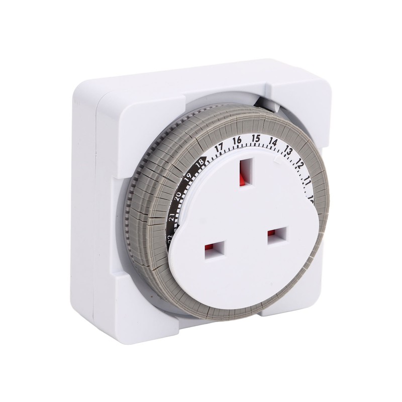 24 Hour Timer Switch Professional Smart Overcharge Protection Cycle Timing