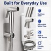 Handheld Toilet Bidet Sprayer Set for Bathroom - Stainless Steel