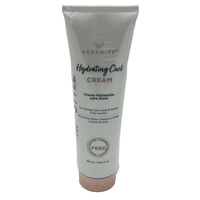 VERENIZE HYDRATING CURL CREAM, 10.14 OZ.STYLING CURLS, FRIZZ CONTROL, 2