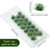 SOFPLATE 1 Box 20Pcs Model Train Scenery Grass Tufts Miniature