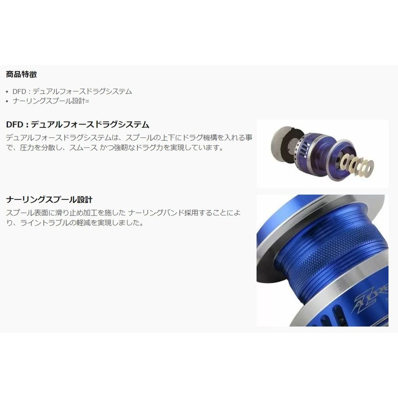 ZENITH Okuma AZORES SPOOL 8000P SPOOL