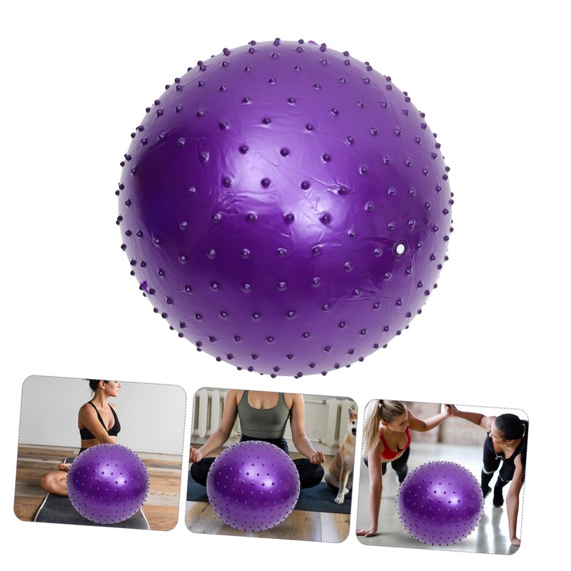 CIYODO Pilates Yoga Ball Exercise Ball Bumpy Texture for Muscle