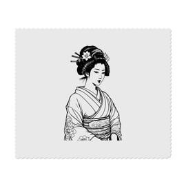 2 x 'Geisha' Mikrofaser-Objektiv- / Brillenreinigungstücher (LC00027974)