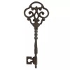 Cast Iron Skeleton Jailers Key Victorian Antique Style Fleur De