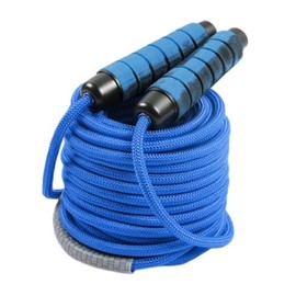 30 FT Long Jump Rope for Kids Adults,Double Dutch Jump Rope,Adjustable Skipping Ropes with High-strength Nylon Braided Rope Core,360°Rotation Not Enta