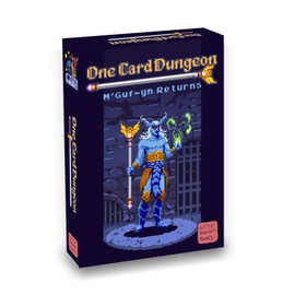 Little Rocket Games One Card Dungeon Expansion M'GUF-YN Returns Board Game in Italian and English