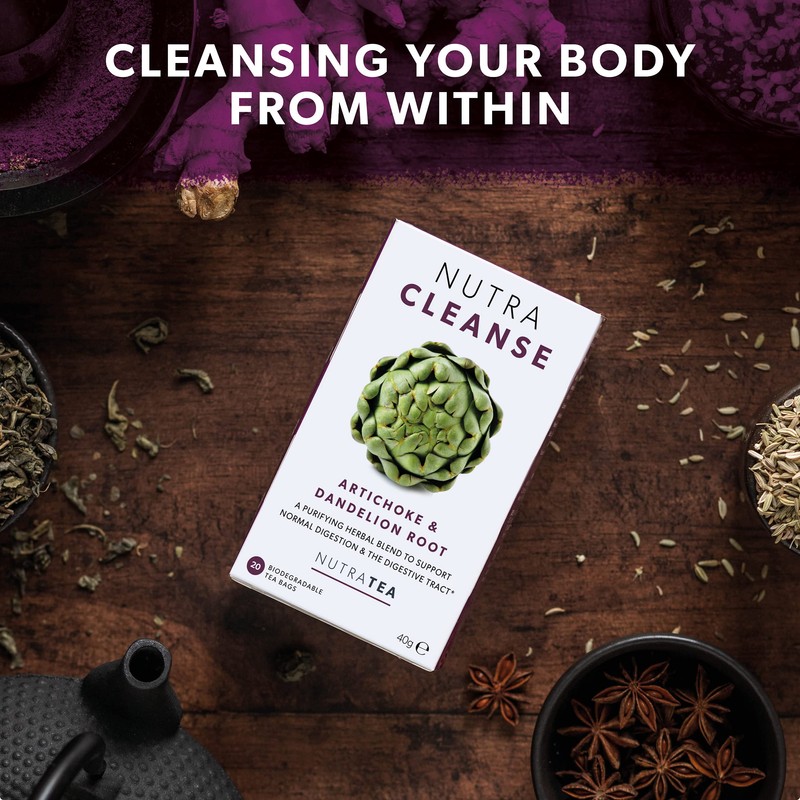 NUTRACLEANSE - Detox Tea | Cleanse Tea - Helps Relieve