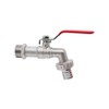 Wärmer System 3/4" Garden Lever Tap Valve with Red Handle