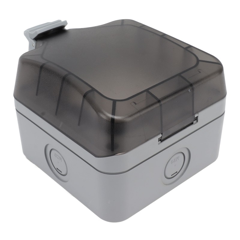 IP66 Outdoor Waterproof Switch Socket Box Surface Mounted Splashproof Dustproof