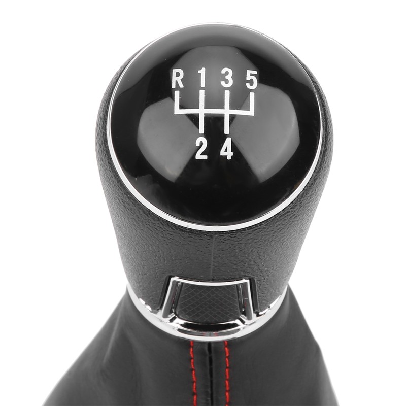 PU Leather Gear Shift Knob with Dustproof Cover Boot