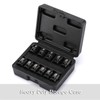 MIXPOWER 11 Pieces 3/8-inch Drive Pipe Plug Socket Set, SAE,