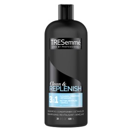 TRESemmé Cleanse and Replenish 2 in 1 Shampoo and Conditioner Hydrating Shampoo to Cleanse and Moisturize Cleanse and Replenish Shampoo and Conditioner 2 in 1 to Cleanse and Moisturize 28 oz
