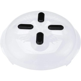 Unbranded Magnetic Microwave Anti Splatter Cover Plate Guard Lid With Steam Vent