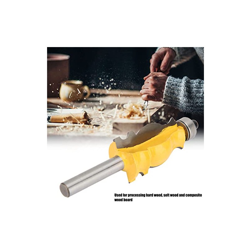 FTVOGUE 8 mm Carbide Dovetail Cutter for Woodworking, 1 Cutting
