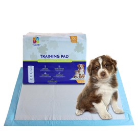 Fresh Scent Pet Training Pads - Ultra Absorbent Pads for Dog Cat Puppy Leak-Proof, Odor Control Pee Pads – Quick Dry Potty Pad for Puppies, Small Dogs, and Senior Pets (23" x 23", 100 Count)