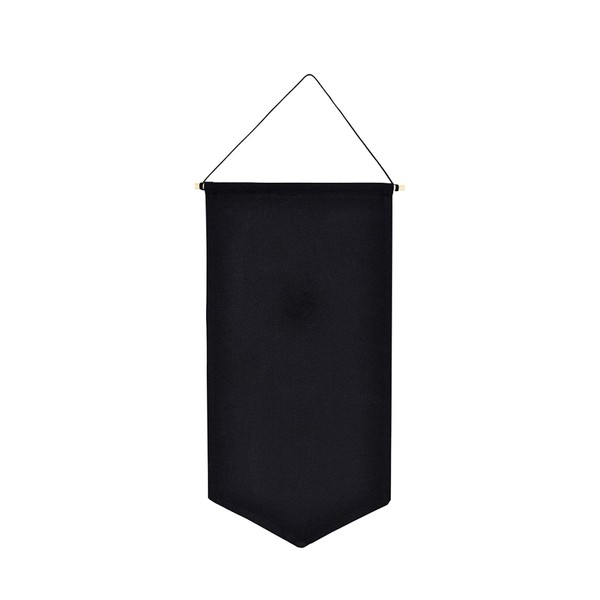 QOTSTEOS Wall Hanging Brooch Pin Organizer Brooch Collection Holder Display Pins Storage Box Nordic Style Large Capacity Pennant Banner for Men or Women (Black, Size: S)