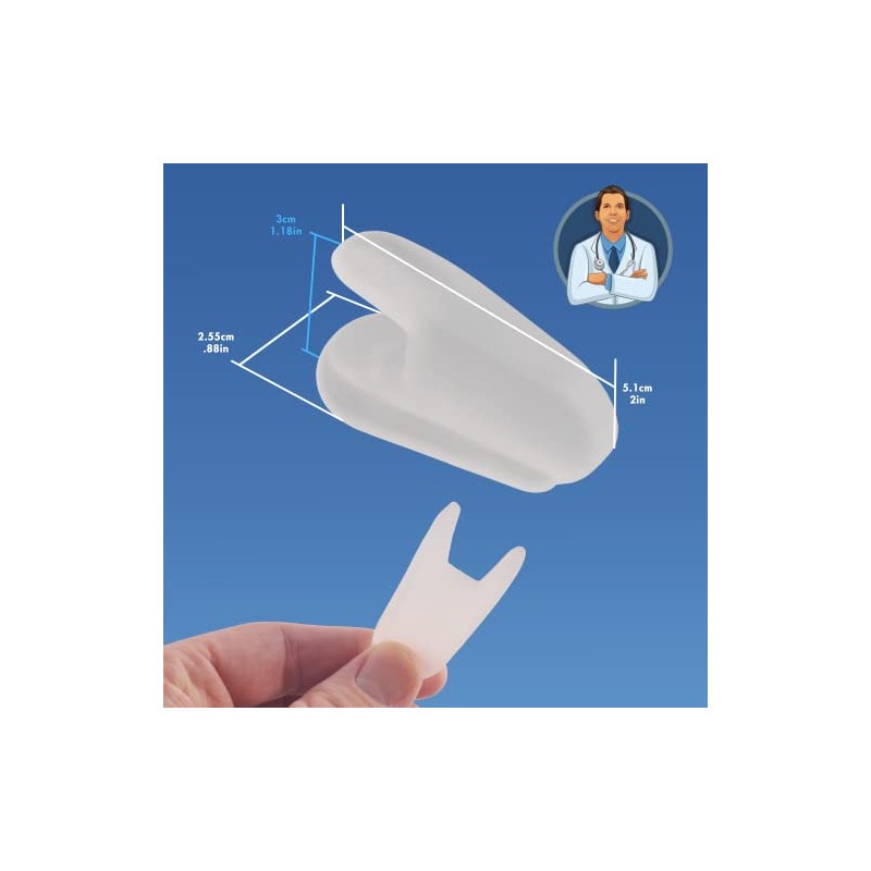Dr. Frederick's Original Flared Gel Toe Spacers (Regular)
