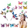 Aweisile Butterfly Fascinator Headband Butterfly Headbands Butterfly Headband Colourful Butterfly