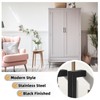 Gobrico 10 Pack Matte Black Cabinet Handles 5" Cabinet Pulls,
