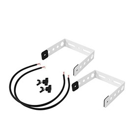 OMNITRONIC BOB-4 Extension Bracket White Pack of 2 | Accessory Pack for Connecting 2 BOB-4 Speakers