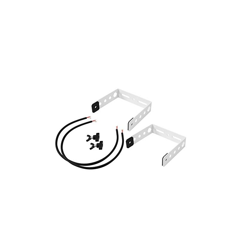 OMNITRONIC BOB-4 Extension Bracket White Pack of 2 | Accessory