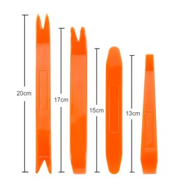 LST 4 teilig Autoradio Demontage Werkzeug Innenraumabdeckung Armaturen