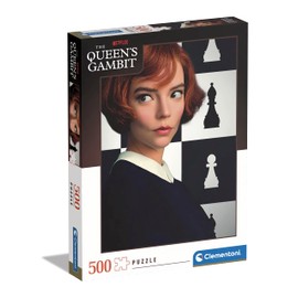 Clementoni 35131 Queen's Gambit Puzzle Gambit 500 Pieces for Adults and Children from 10 Years, Skill Game for the Whole Family, Multicoloured