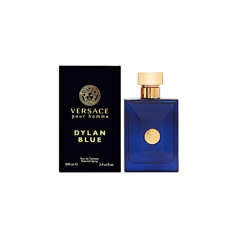 VERSACE Pour Homme Sealed Dylan Blue, 3.4 Ounce