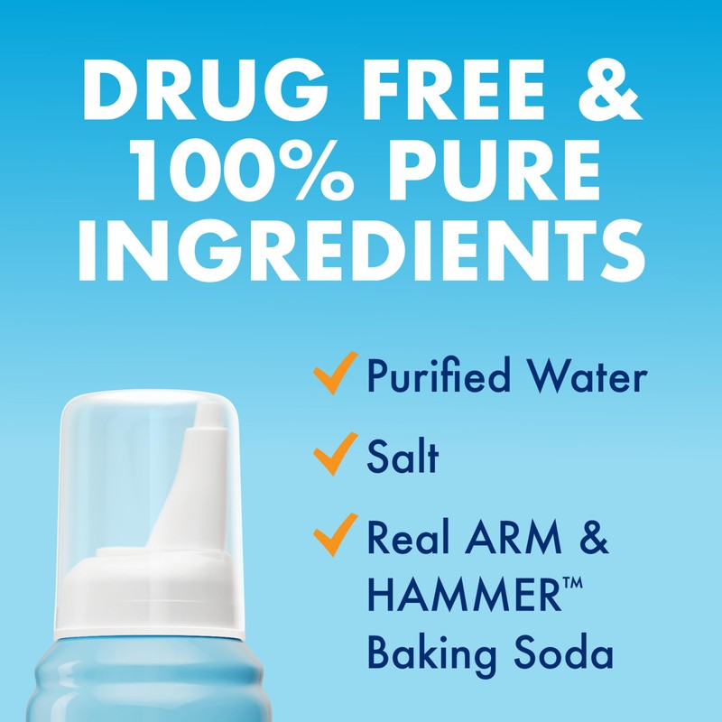 ARM & HAMMER Simply Saline Baby Nasal Mist Saline Spray,