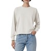 VELVET BY GRAHAM & SPENCER Women's Ynez Organic Fleece Sweatshirt,