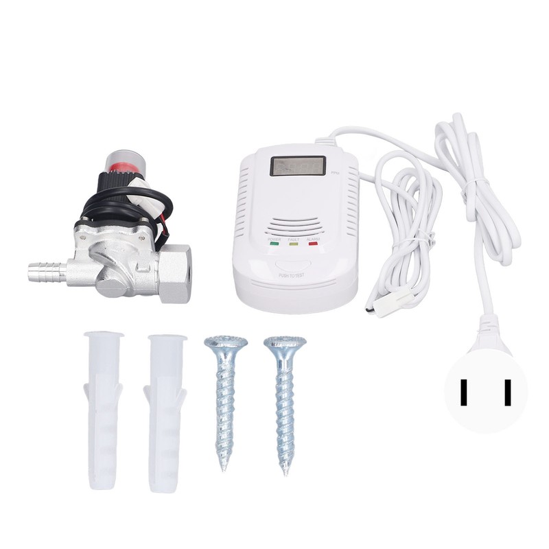 Gas Shut Off Valve Automatic Stable Valve Controller with Alarm