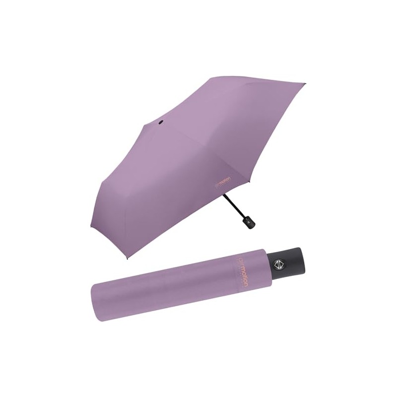 happy rain Pocket Umbrella with Automatic Air Motion, lavender crystal