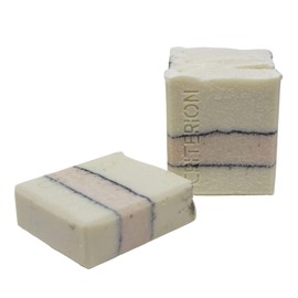 CRITERION Unscented Spa Soap with Dead Sea Salt, for sensitive/dry/eczema/psoriasis skin, 100% natural & vegan, 160g