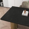 Stickyart 36"x160" Nero Marquina Black Marble Contact Paper for Countertops