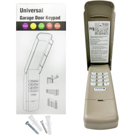 Unbranded 877MAX 877LM Keypad Opener For Liftmaster Chamberlain Sears Garage Door Remote - 1pcs 877LM Keypad