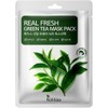 Rockies Real Fresh Green Tea Mask Pack, 23g, 1 pack / 리얼 프레쉬 녹차 마스크팩, 23g, 1개