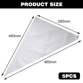 Grout Bags, Grout Bags, Pack of 5 Joint Filler Bags, Mortar Syringe, Grout Bag, Joint Syringe for Mortar, Professional Joint Bag, Seam Filling Bag, Durable and Tear-Resistant Cement Seal Bag