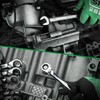 SK Reversible Ratcheting Wrench Set, Combination Wrench Set, 8-Piece, Metric,